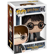 harry potter - harry potter con uniforme e bacchetta 9cm - funko pop! 01
