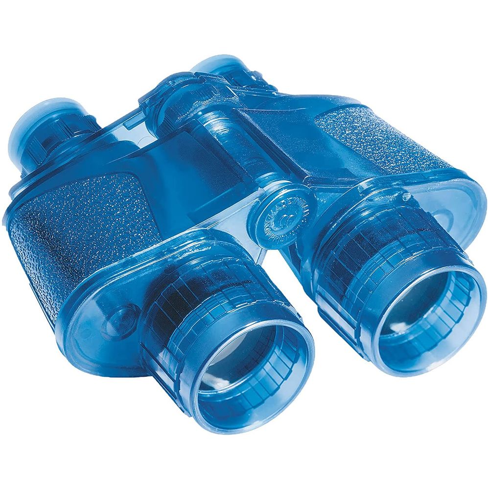 binocolo trasparente con custodia