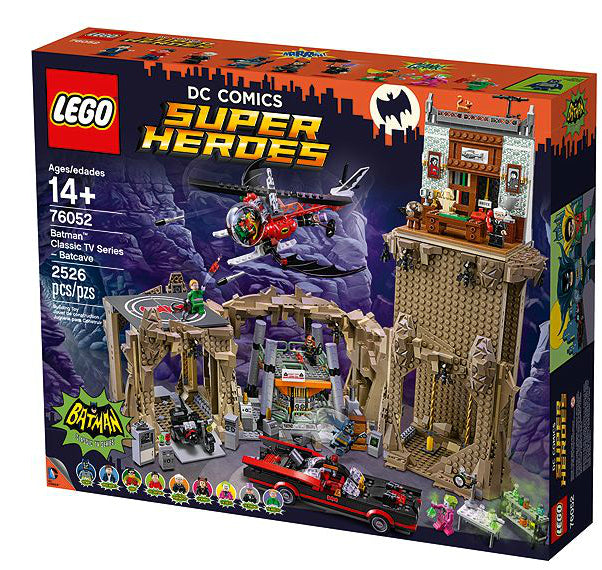 LEGO Super Heroes 76052 serie tv batman classic batcaverna
