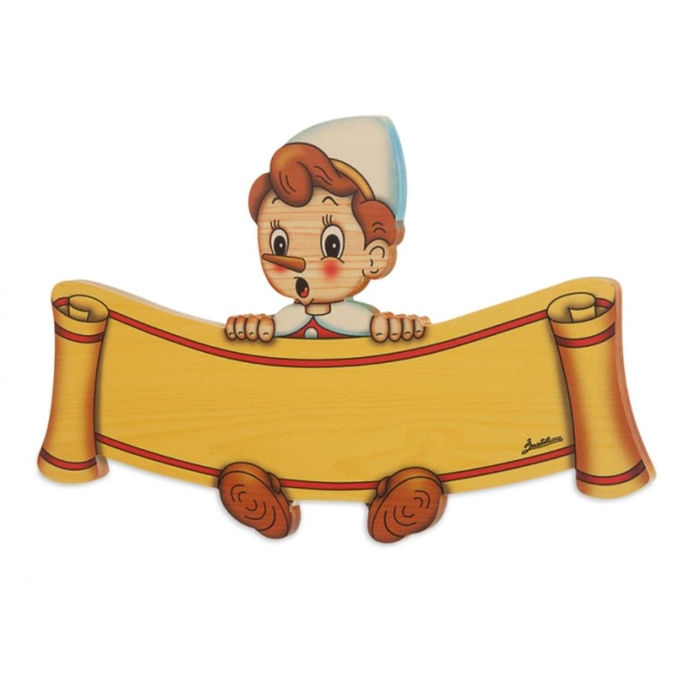 targa piccola pinocchio