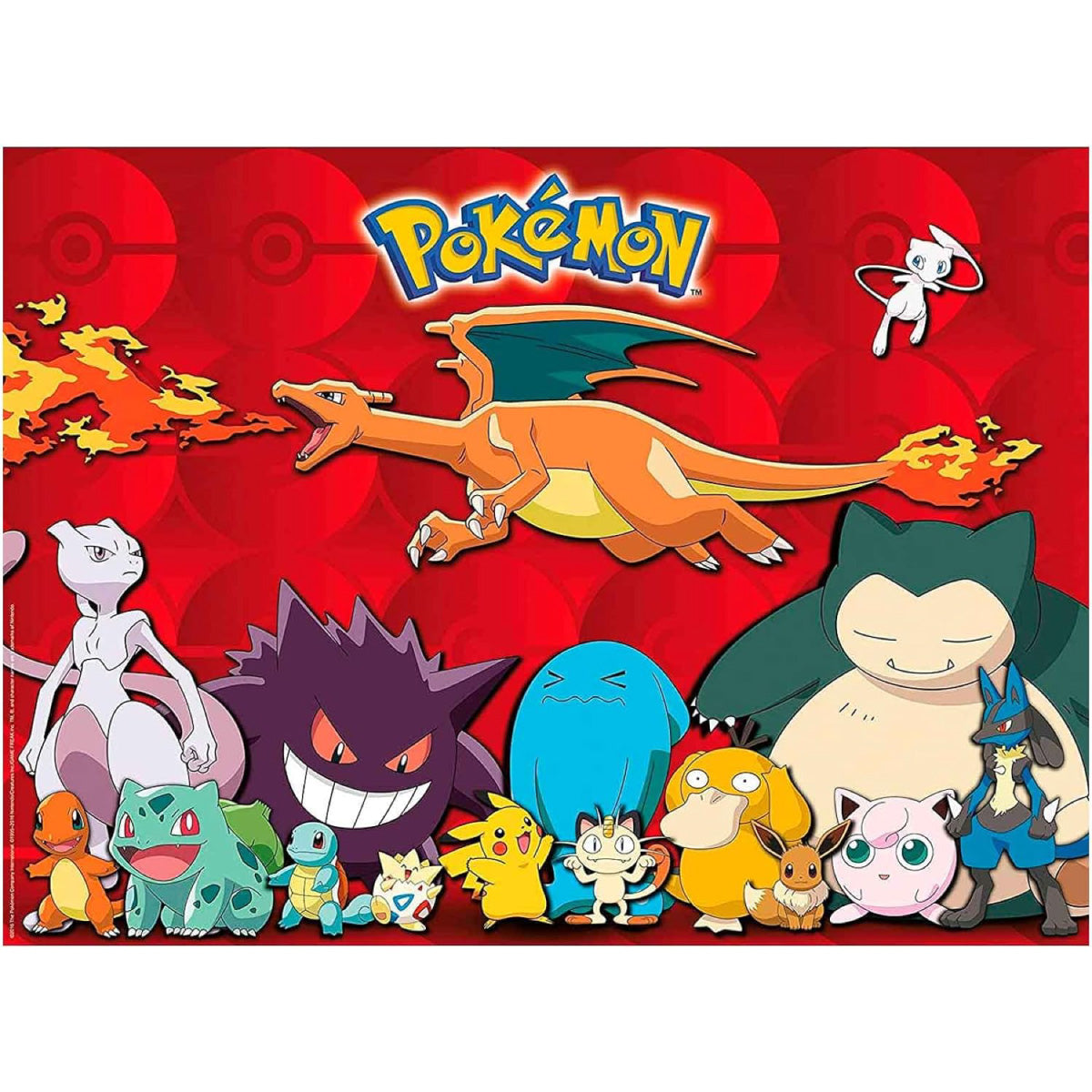pokémon - puzzle 100 pezzi xxl