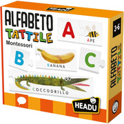 alfabeto tattile montessori