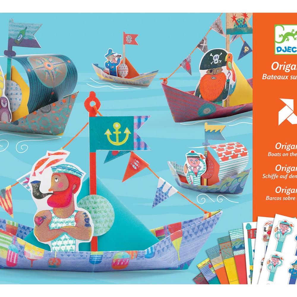 origami - barche galleggianti