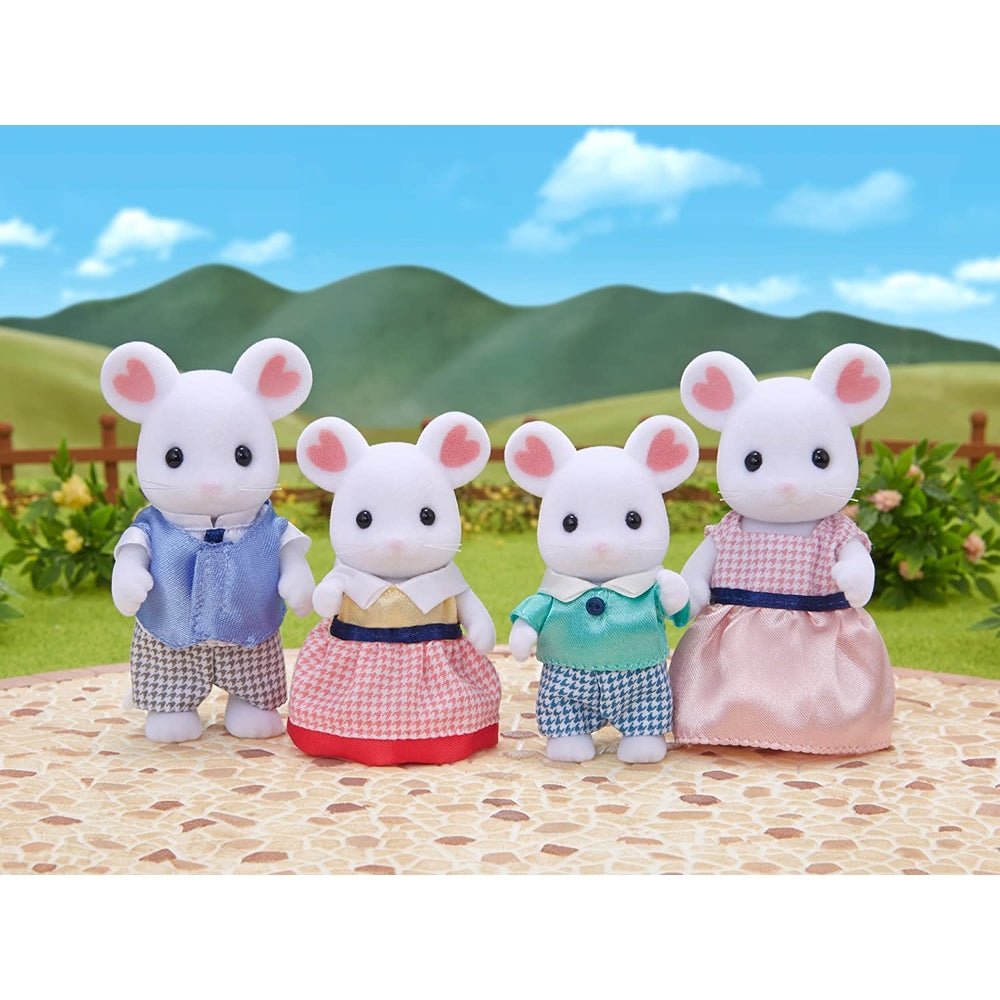 famiglia marshmallow topini bianchi