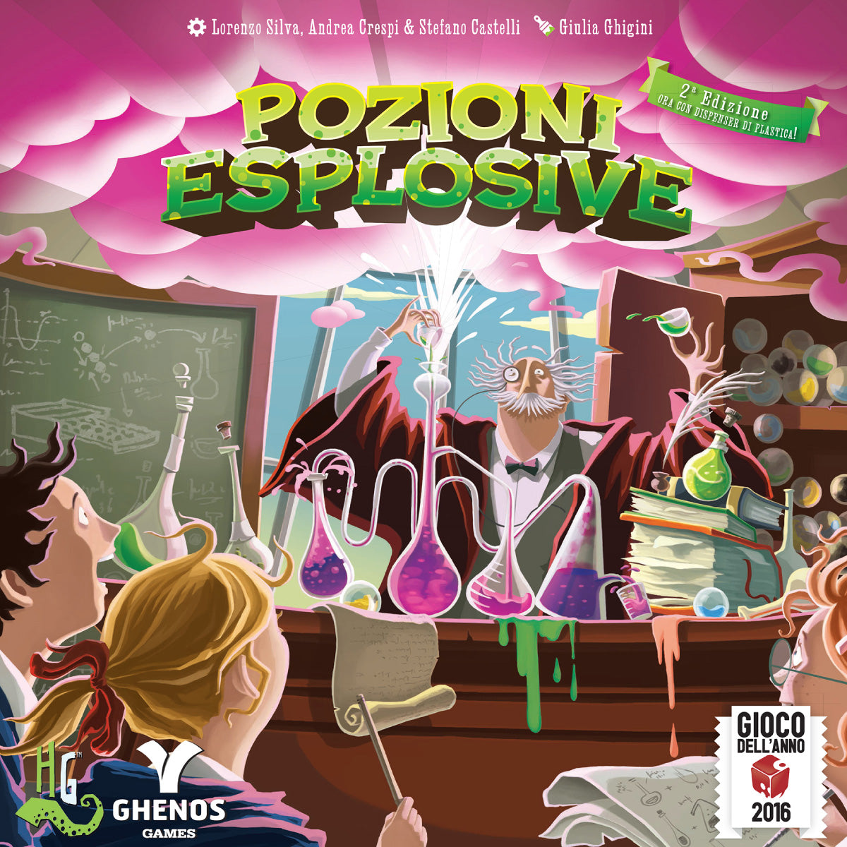 pozioni esplosive - 2° edizione con dispenser in plastica