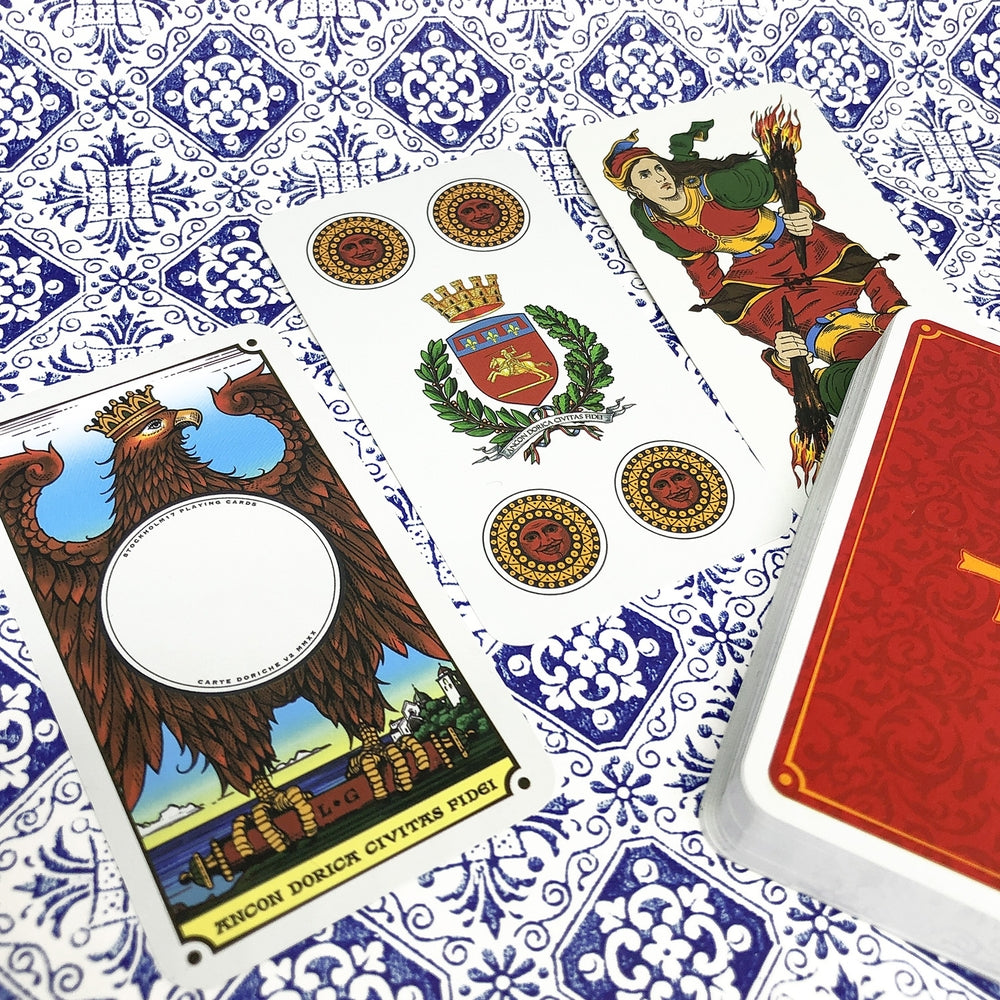 carte doriche - segonda ediziò - le carte da gioco piacentine di ancona