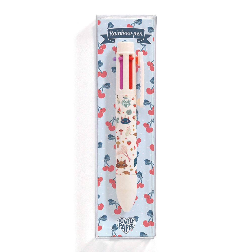 rainbow pen - penna 6 colori