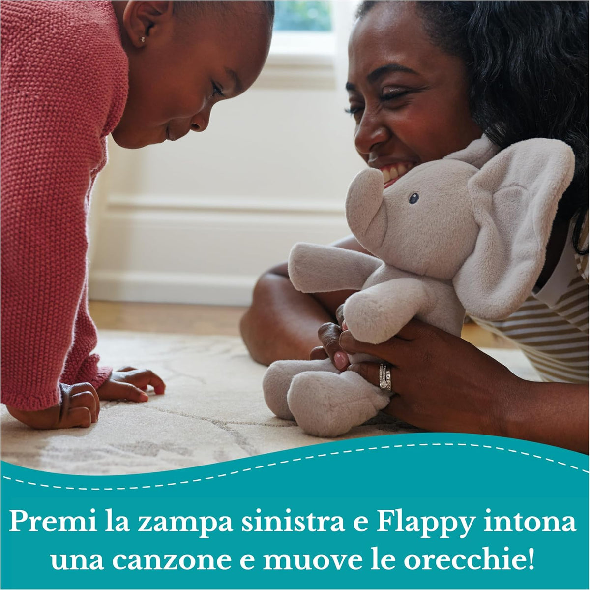 flappy l'elefante - elefante peluche parlante