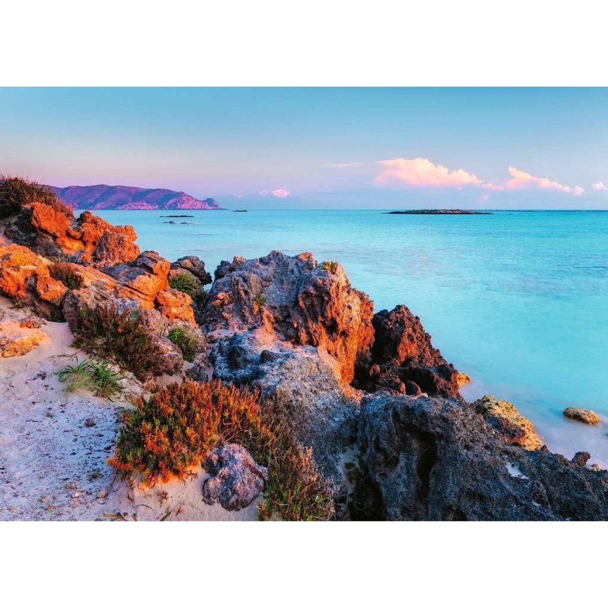 mediterranean places grecia - puzzle 1000 pezzi