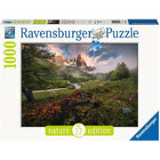 atmosfera pittoresca nella vallée de la clarée - alpi francesi - puzzle 1000 pezzi