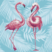 flamingo duo - diamond dotz intermediate 49353 32x32cm
