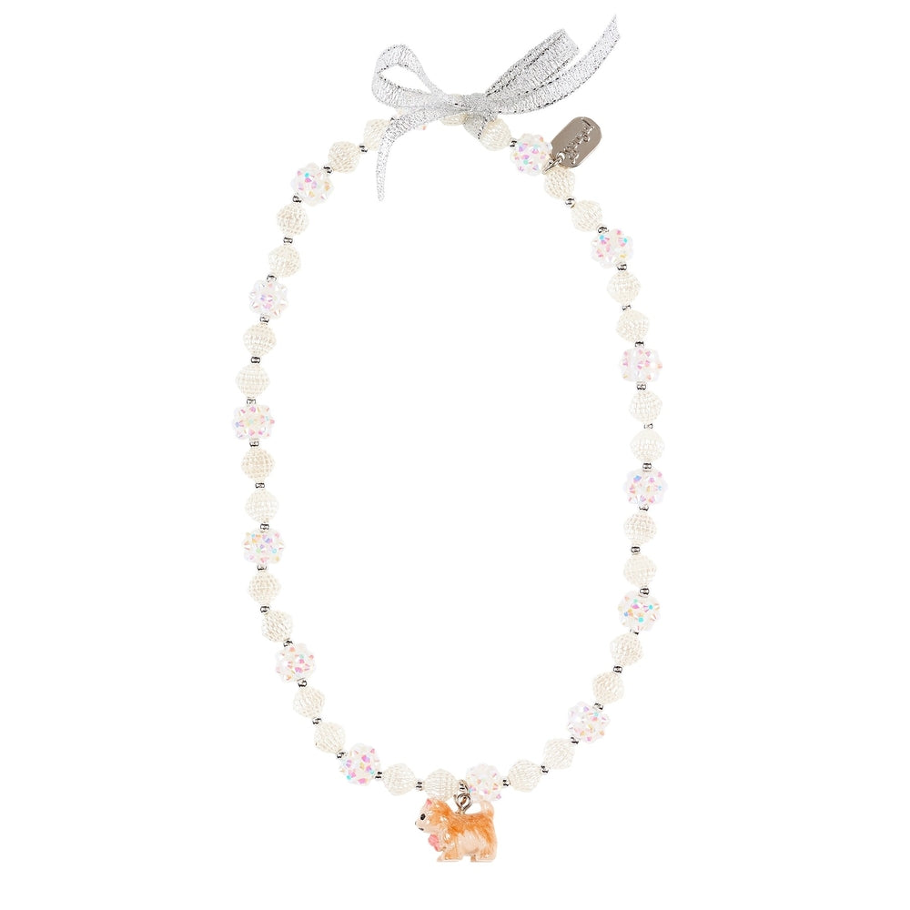 necklace hanni dog, off white
