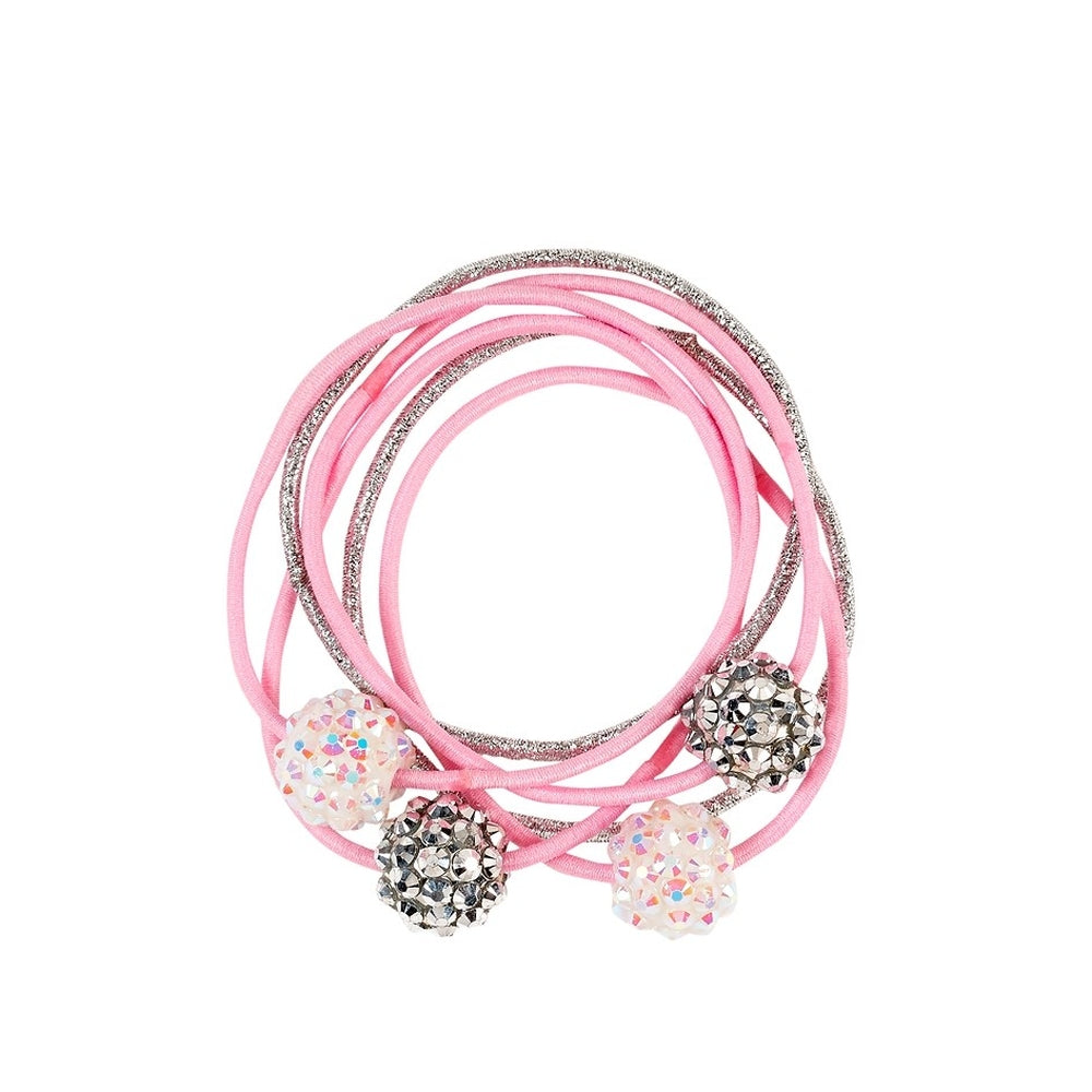 hair elastics daniela with beads