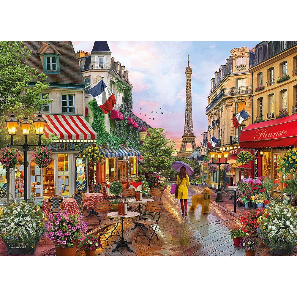 flowers in paris - 2019 - puzzle 1000 pezzi high quality collection