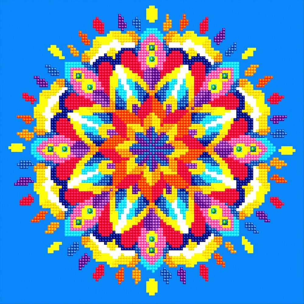 mandala - diamond dotz intermediate 50454 30,48x30,48cm