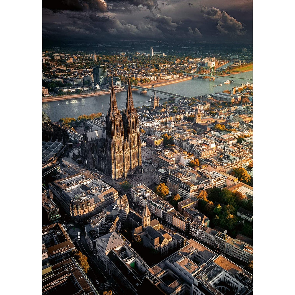 cattedrale di colonia - puzzle 1000 pezzi