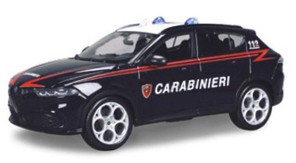 auto burago carabinieri 1:24 - un modello assortito