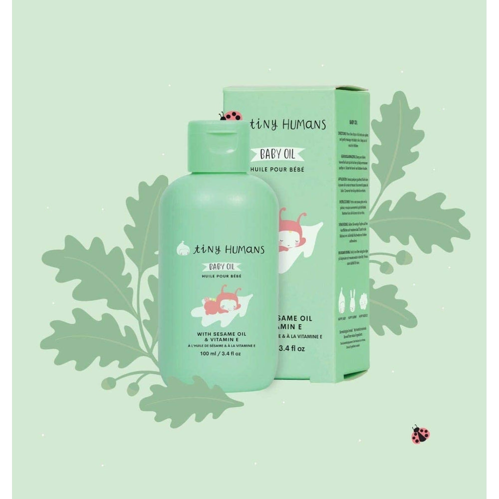 baby oil - olio per bebè con olio di sesamo e vitamina e