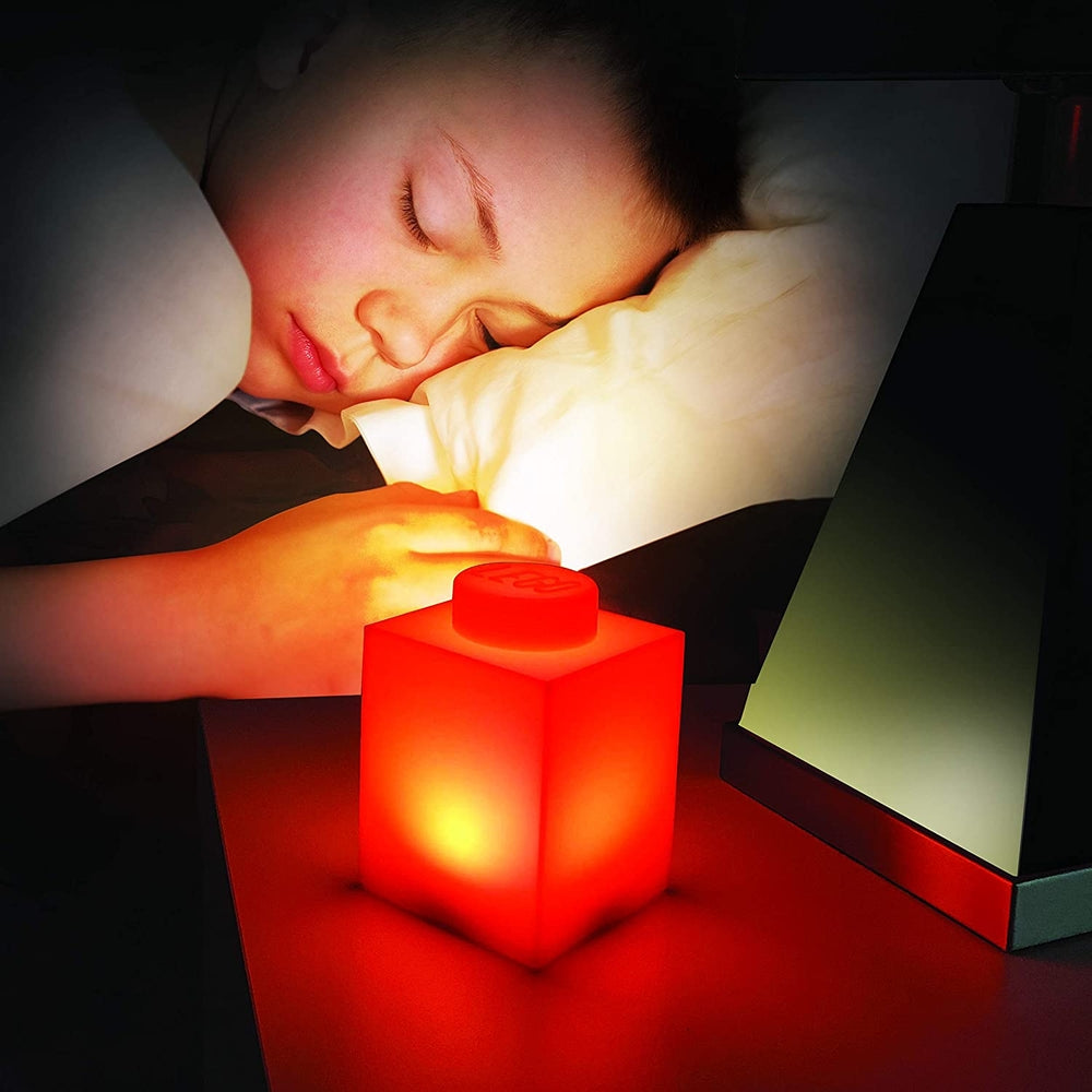 Cameretta e Casa luce notturna brick led rosso