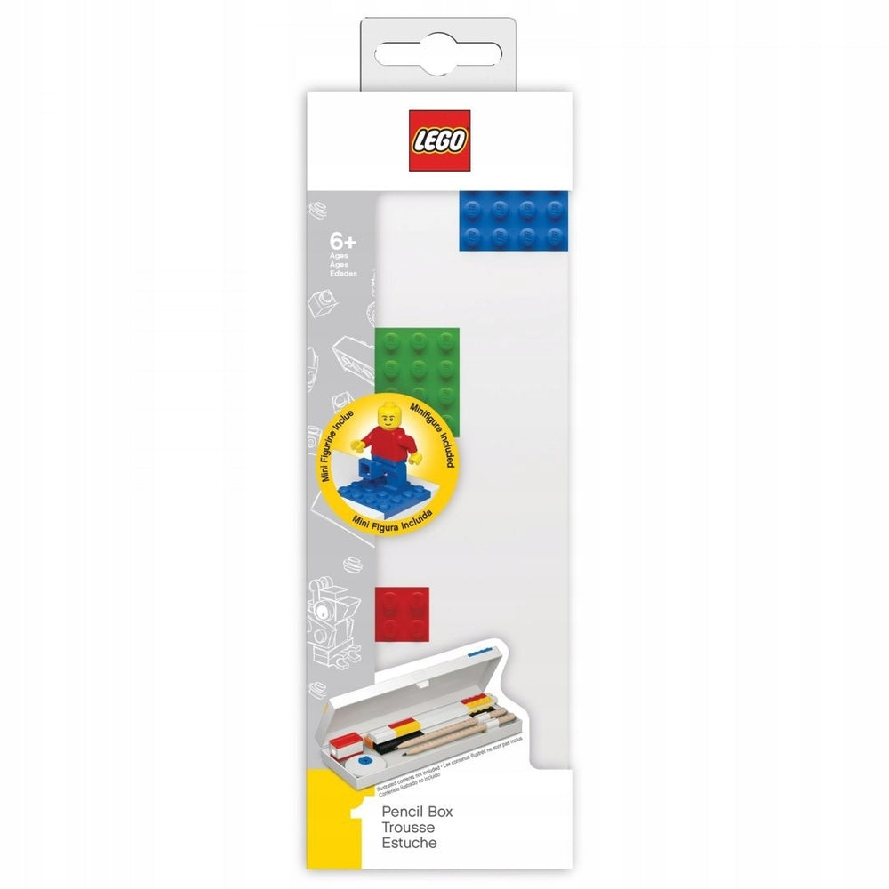 Cancelleria astuccio lego con minifigure