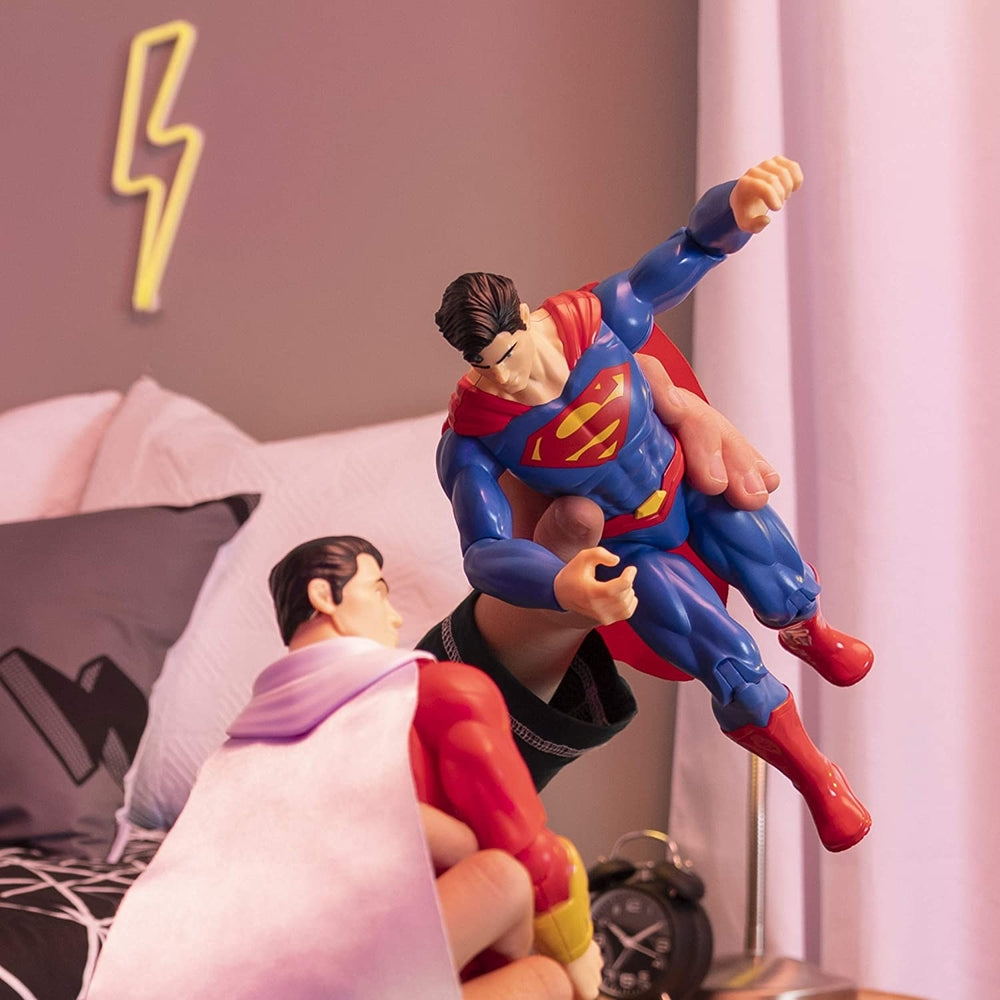 dc comics - superman - personaggio snodabile di 30cm