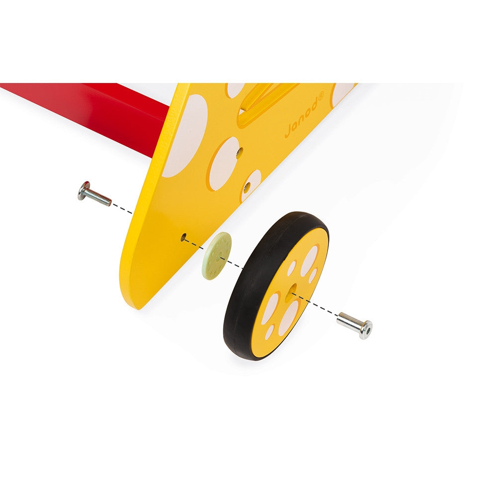 carrello multiattività gatto in legno