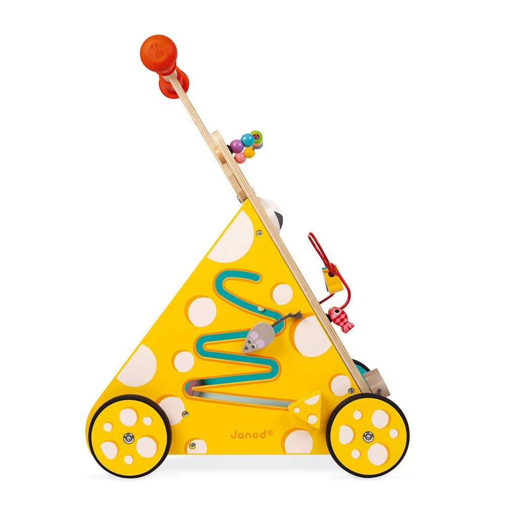 carrello multiattività gatto in legno