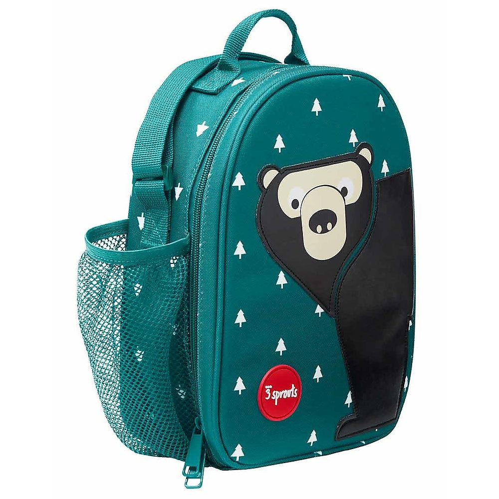 borsa porta pranzo termica con tracolla - orso petrolio