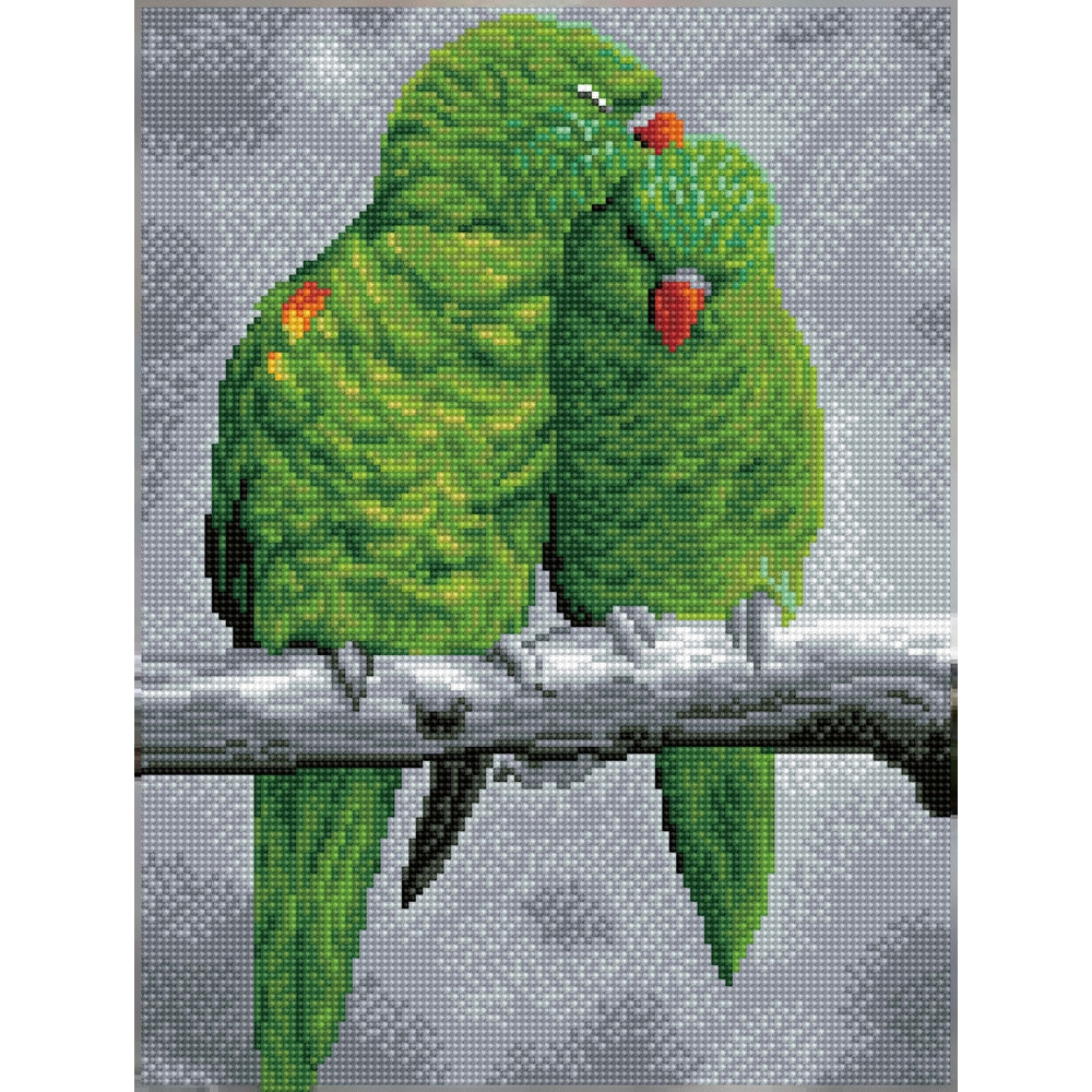 sweet perch - diamond dotz squares dq8.011 31x41cm