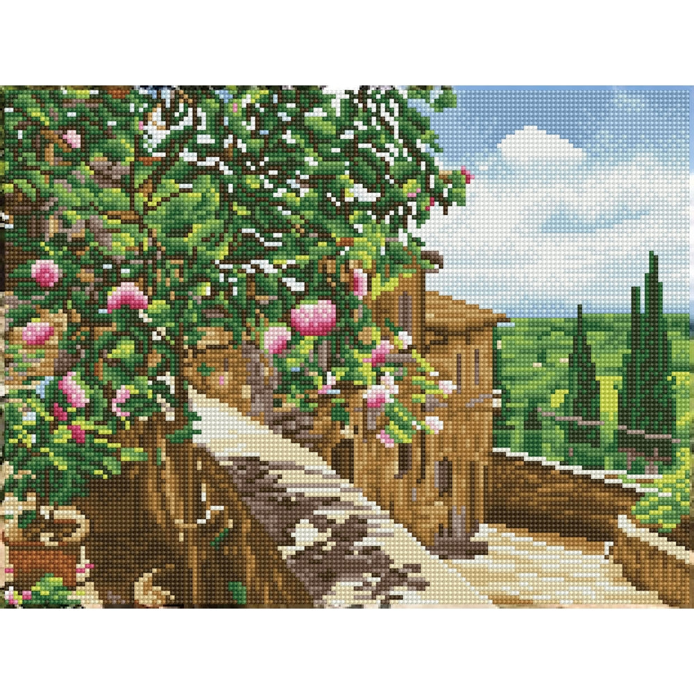 tuscan vista - diamond dotz squares dq8.013  41x31cm