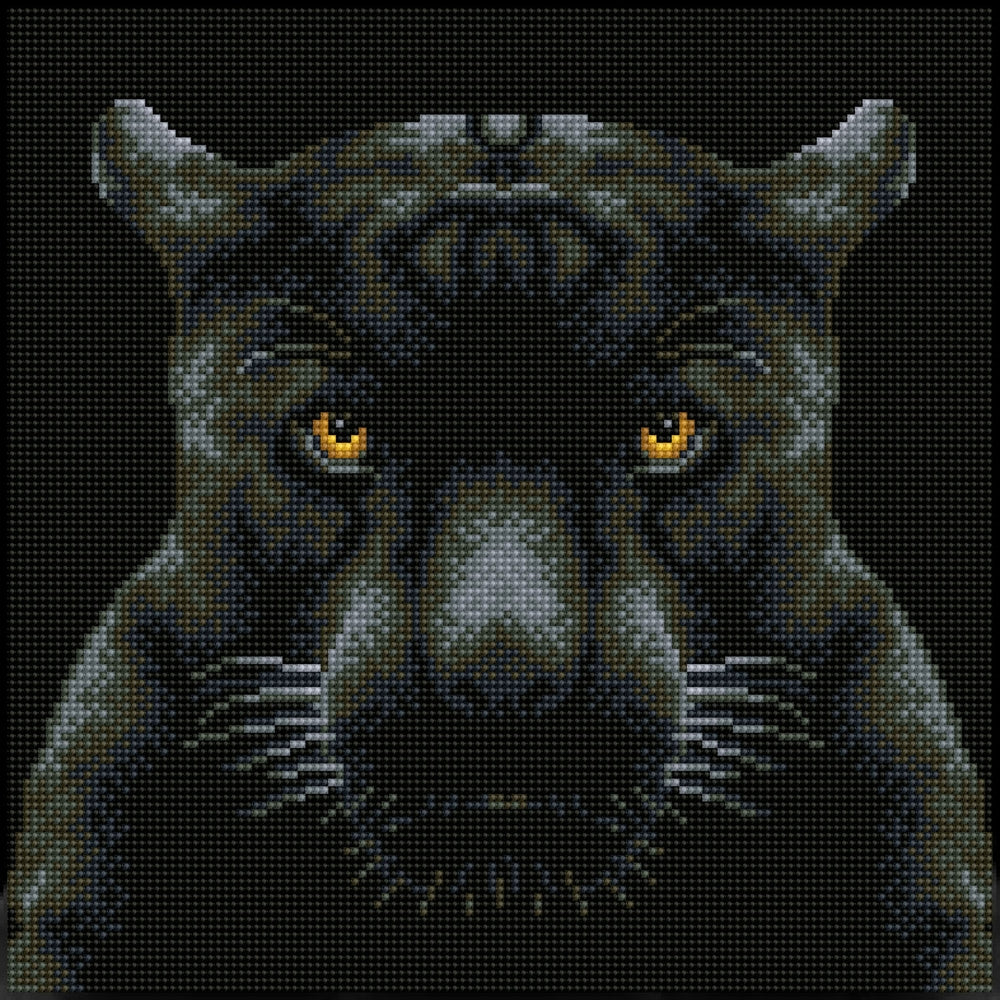 if looks could kill - diamond dotz squares dq8.021 35x35cm