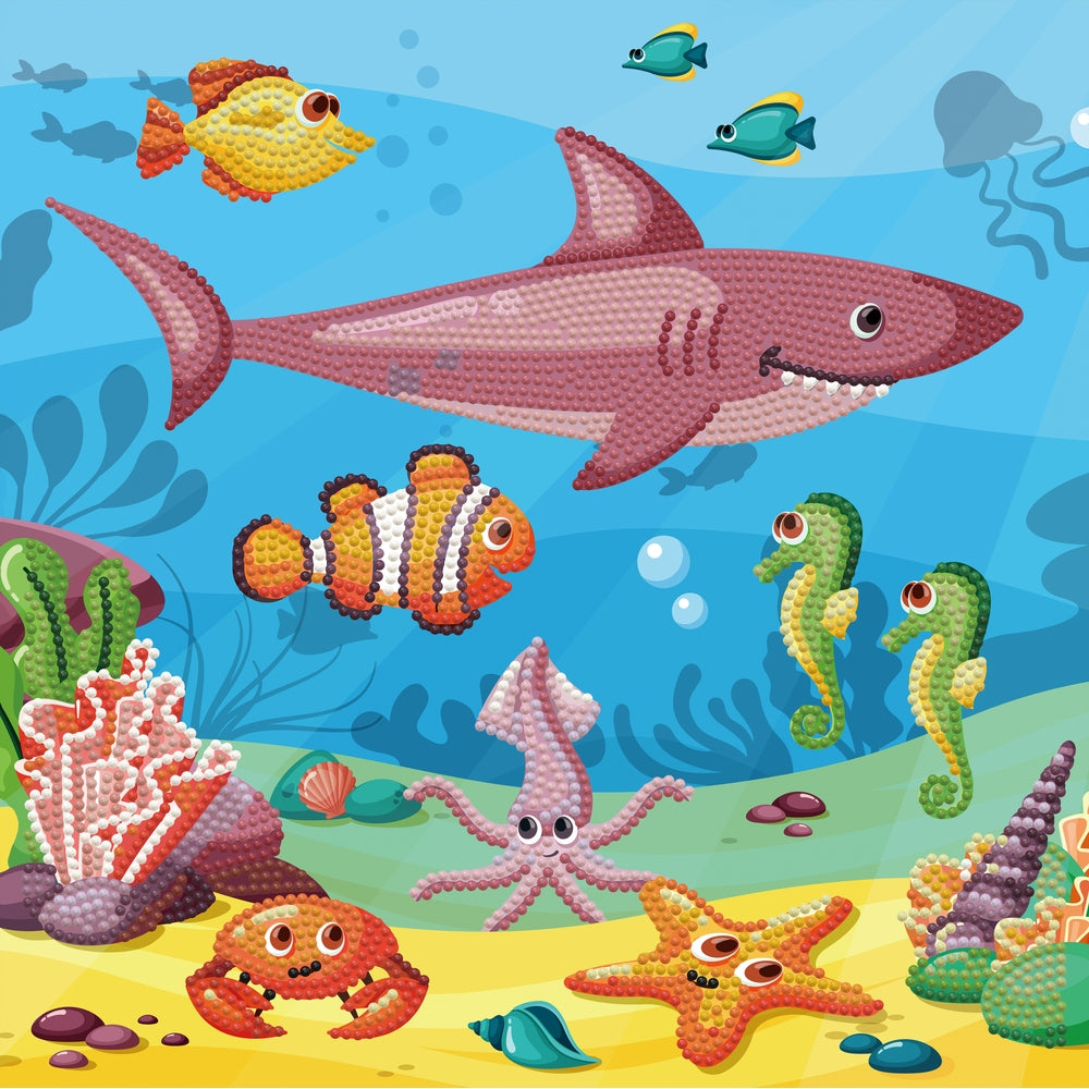 dotz in the ocean - dotz box 28x28cm dbx.029