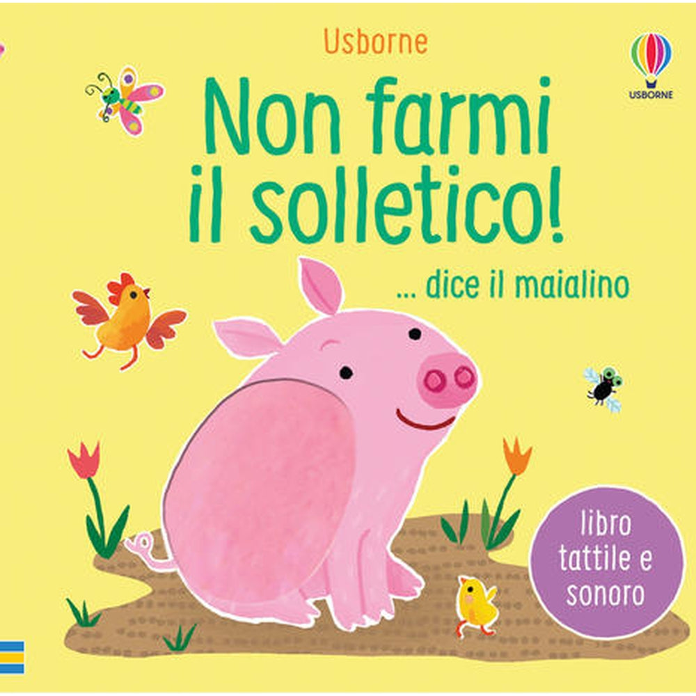 non farmi il solletico!... dice il maialino