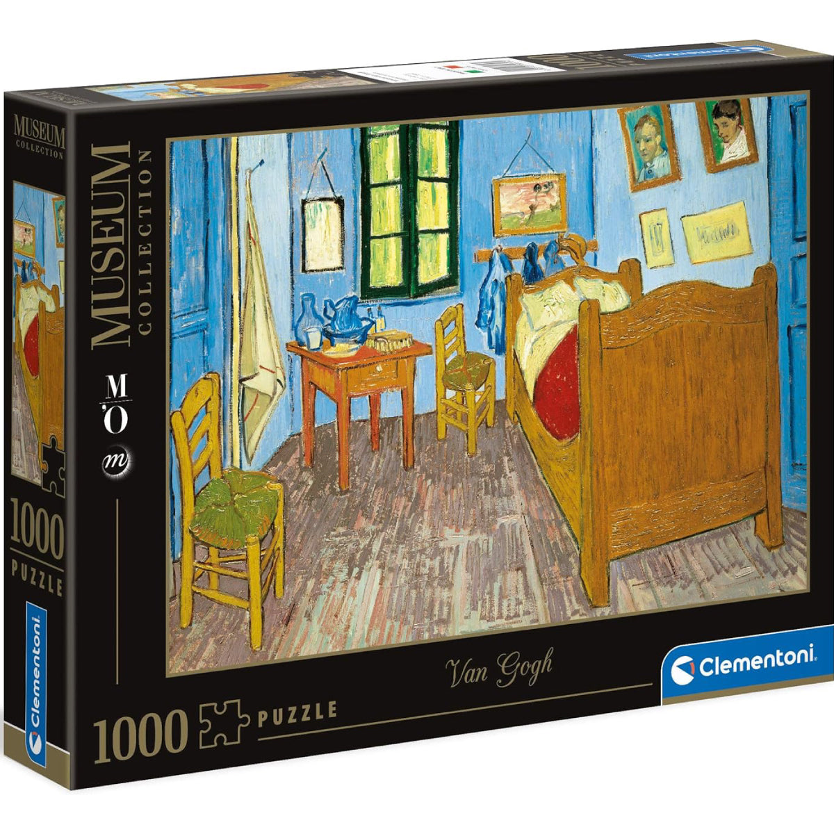 van gogh: chambres arles - puzzle 1000 pezzi museum collection