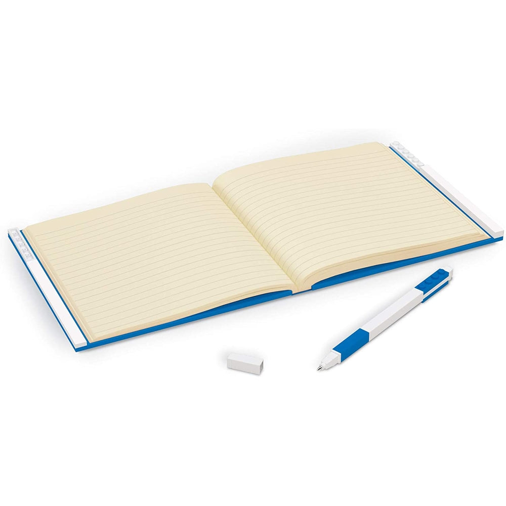Cancelleria notebook quaderno con 1 penna colore blu
