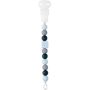 portaciuccio blu navy in silicone alimentare - 25cm