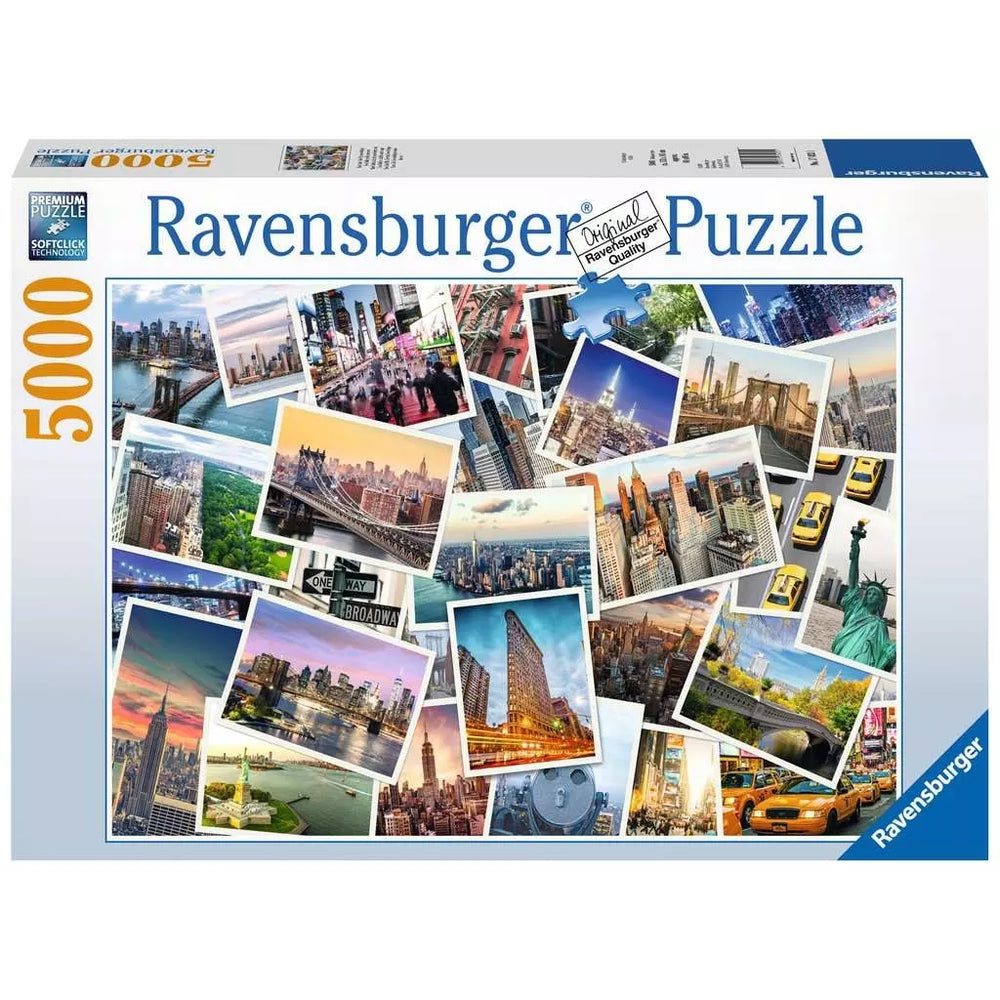 new york la città che non dorme mai - puzzle 5000 pezzi