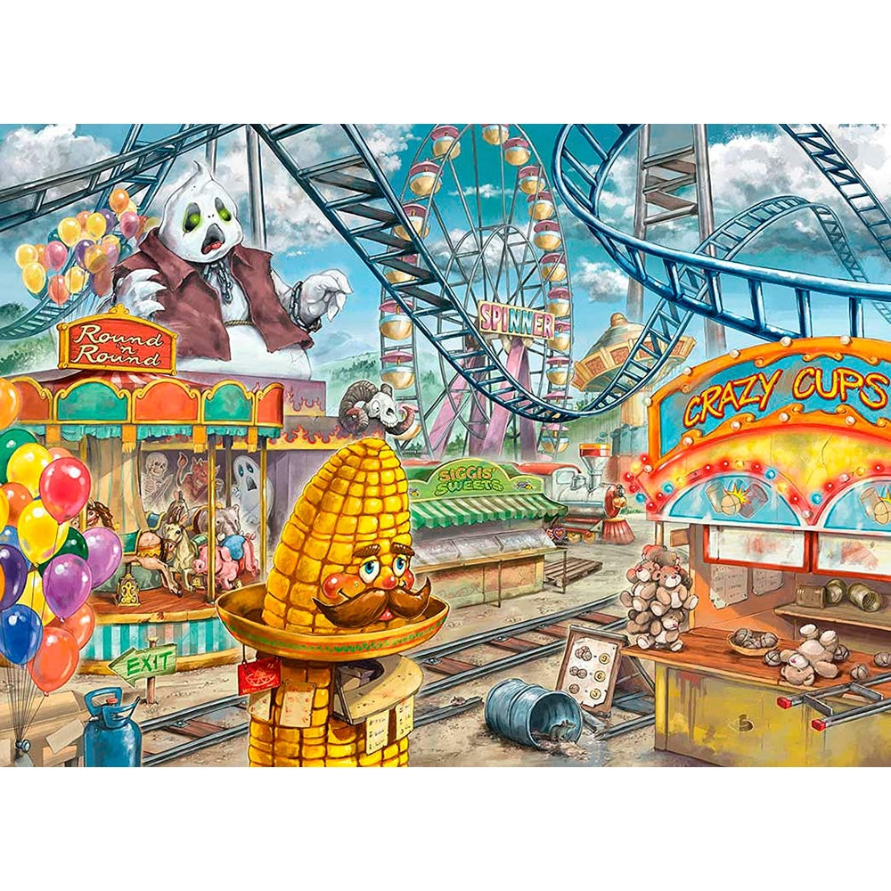 il parco divertimenti - escape puzzle kids 368 pezzi