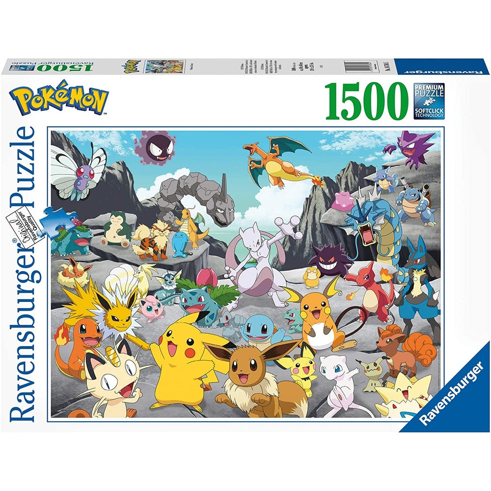 pokémon - puzzle 1500 pezzi
