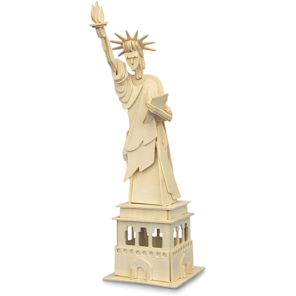 statue of liberty - kit di costruzioni in legno (certificazione fsc)
