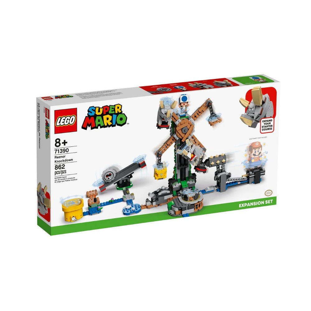LEGO Super Mario 71390 l'abbattimento dei reznor super mario pack di espansione