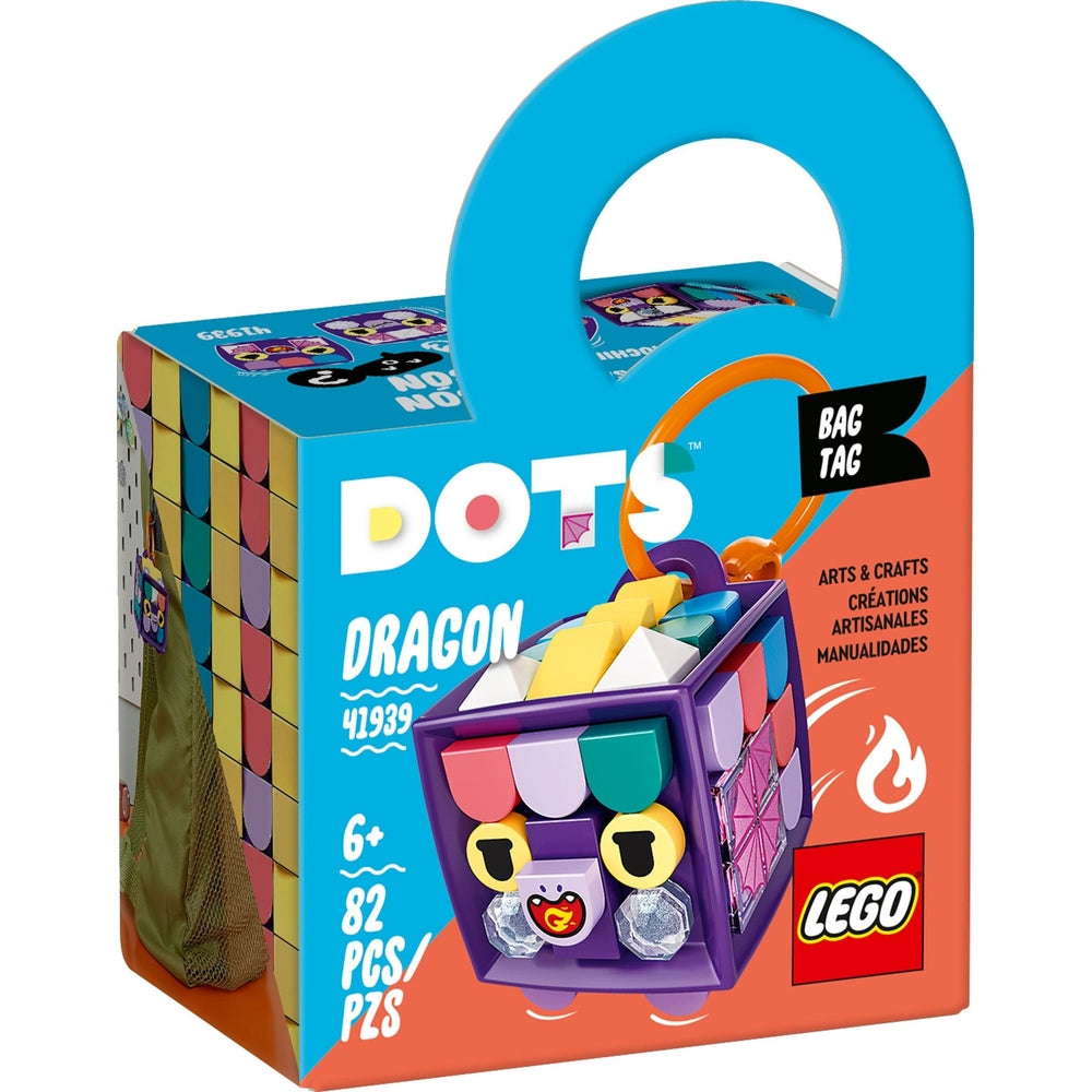 LEGO Dots 41939 bag tag dragone