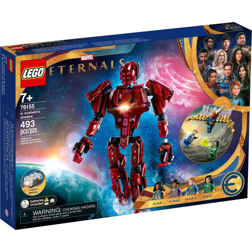 LEGO Super Heroes 76155 gli eternals all'ombra di arishem