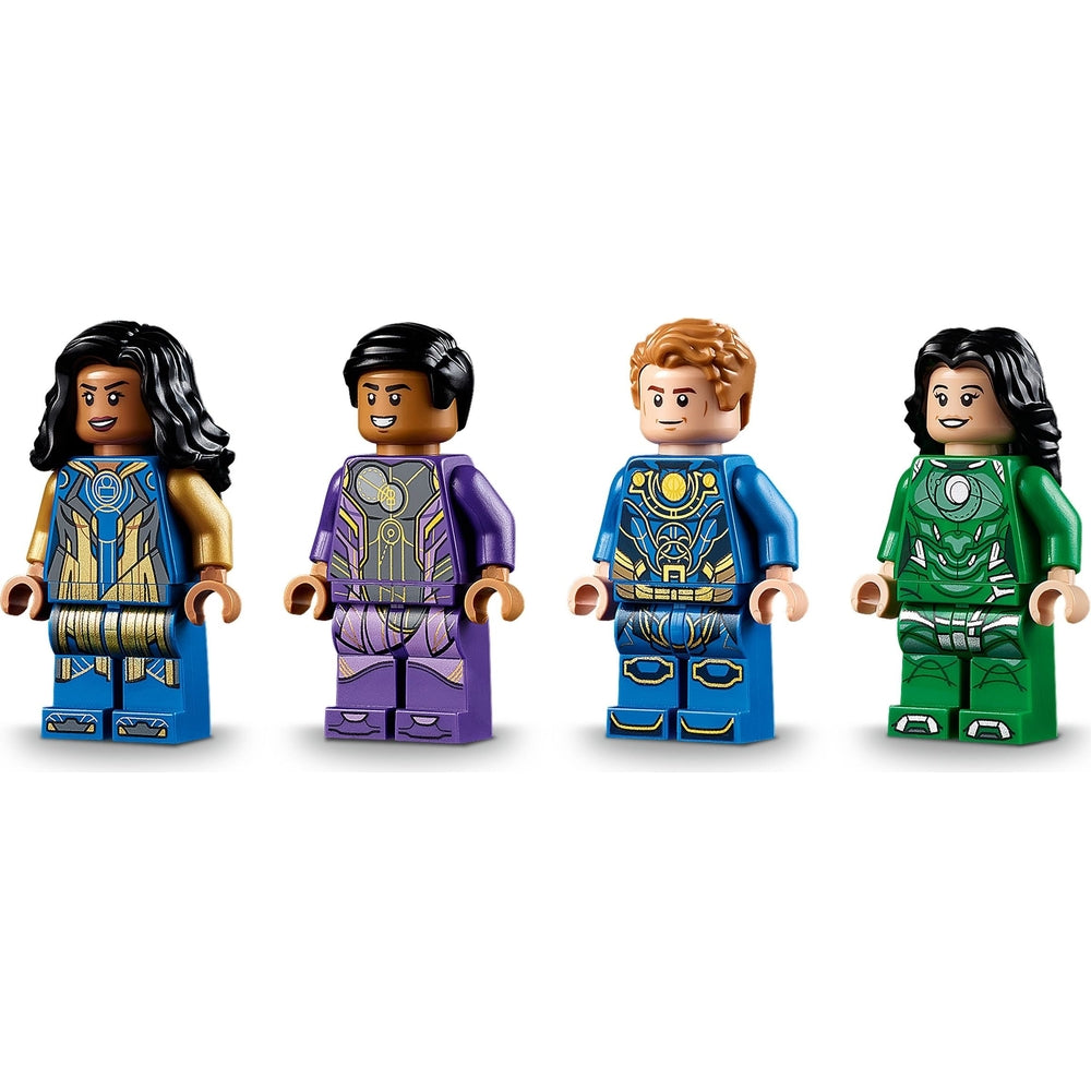 LEGO Super Heroes 76155 gli eternals all'ombra di arishem