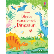 dinosauri. blocco scaccia-noia. ediz. illustrata