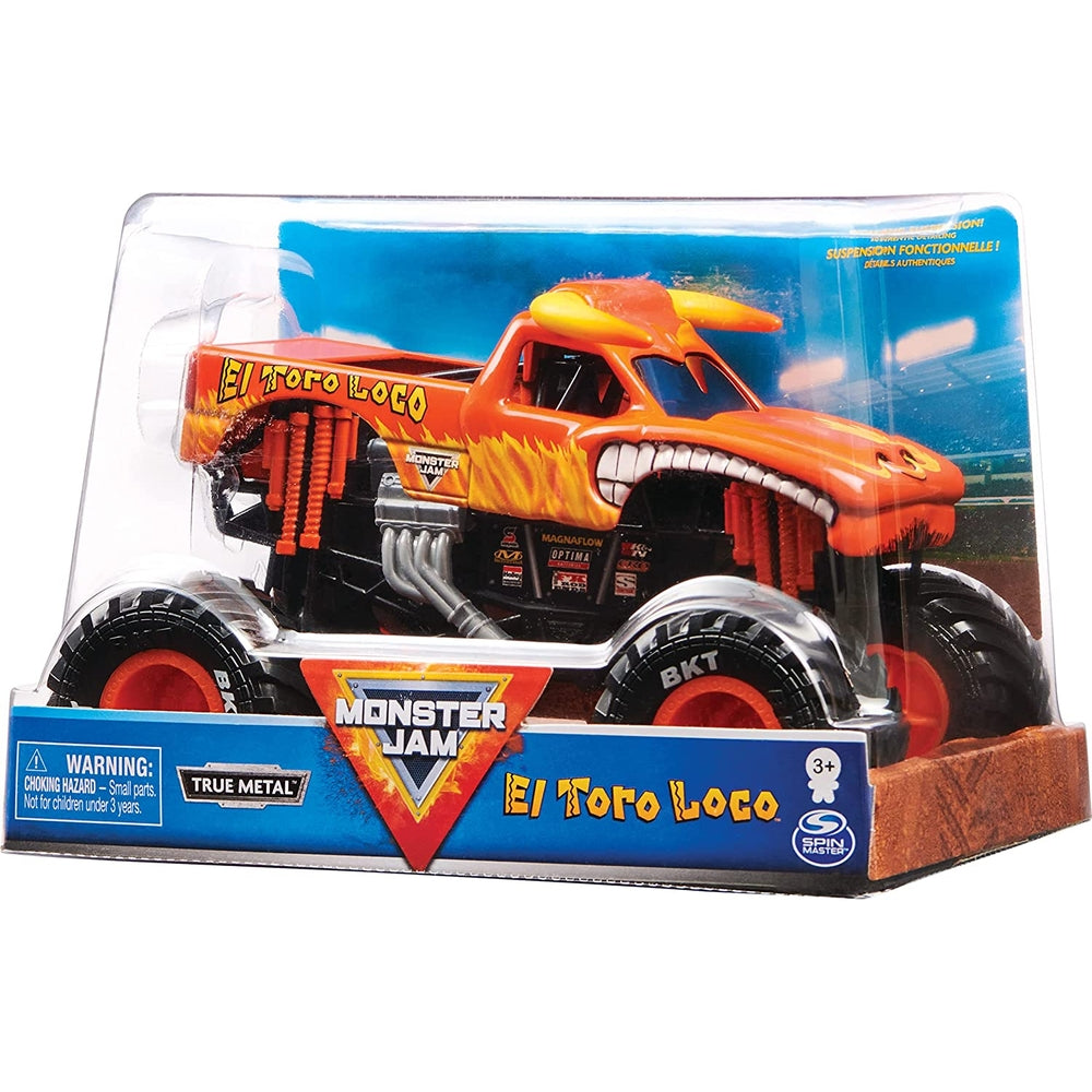 monster jam - veicolo 1:24 assortito