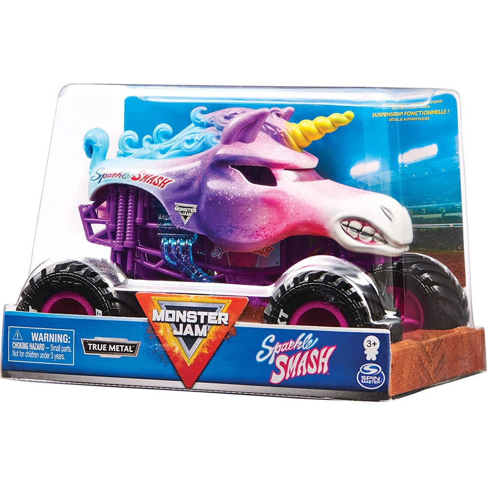 monster jam - veicolo 1:24 assortito
