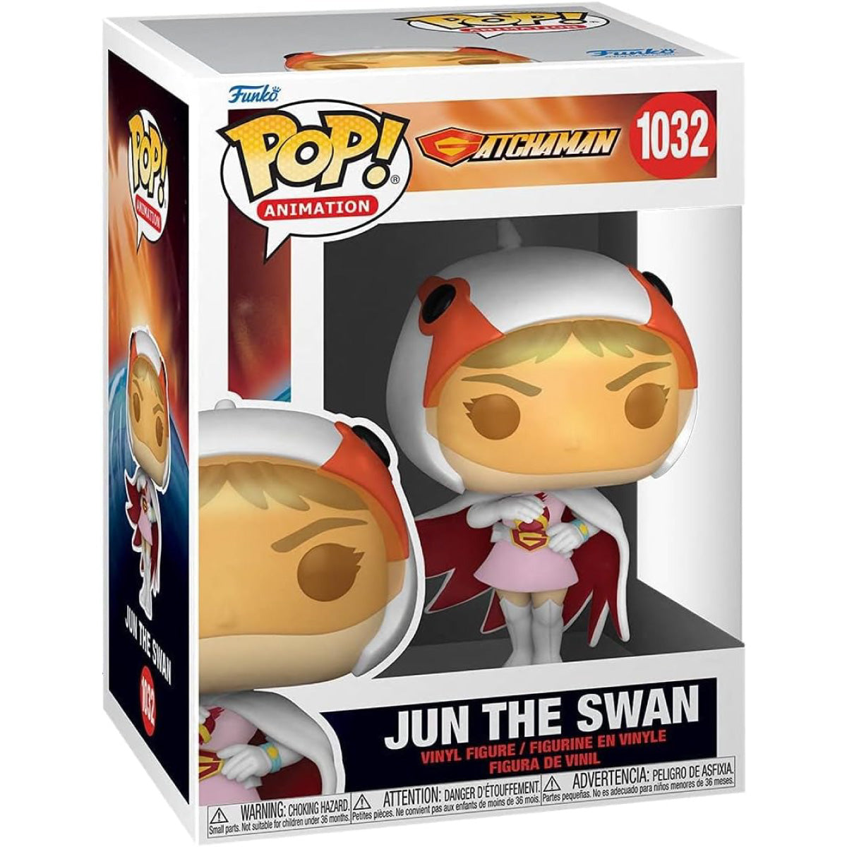 gatchaman - jun the swan 9cm - funko pop 1032