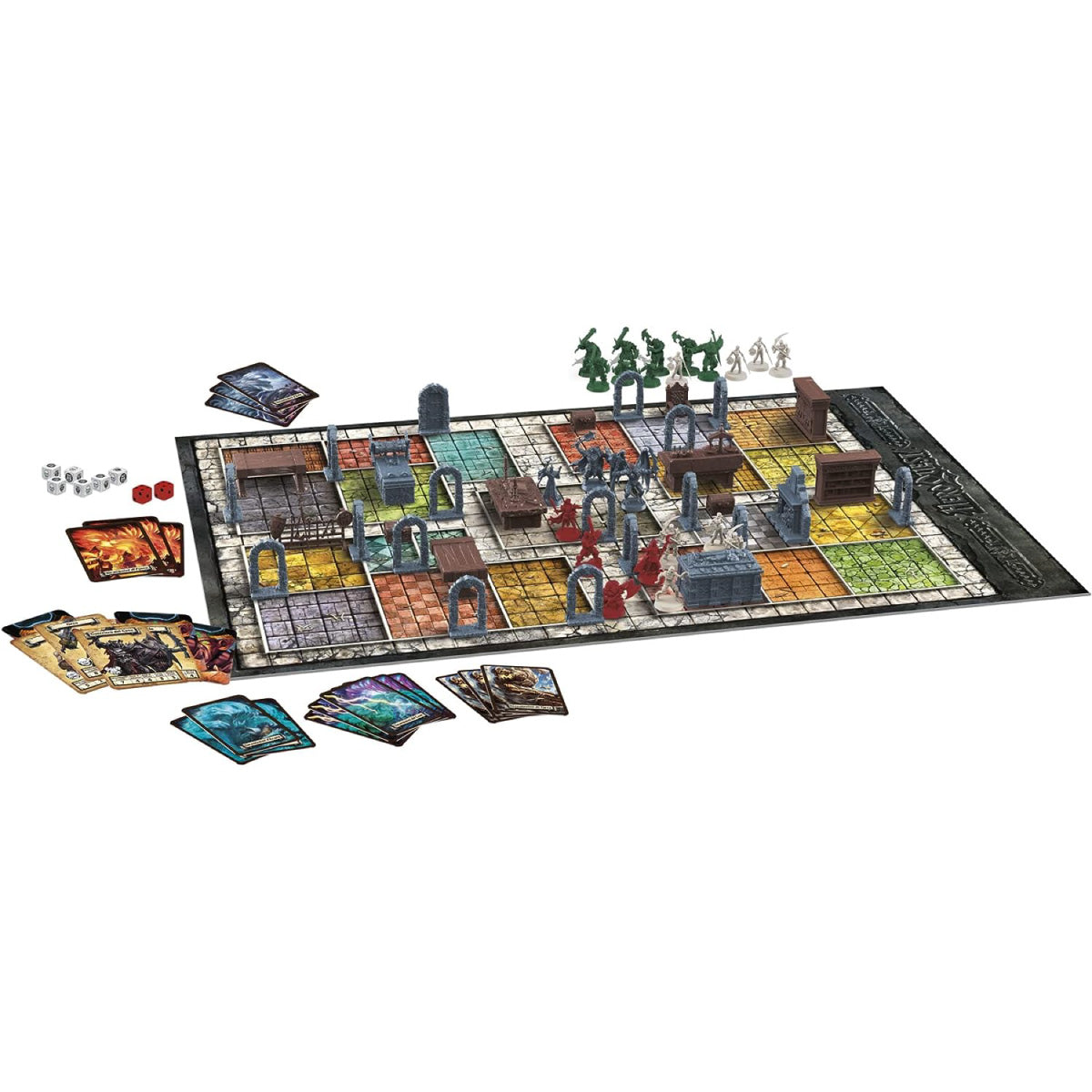 heroquest - sistema di gioco - scatola base