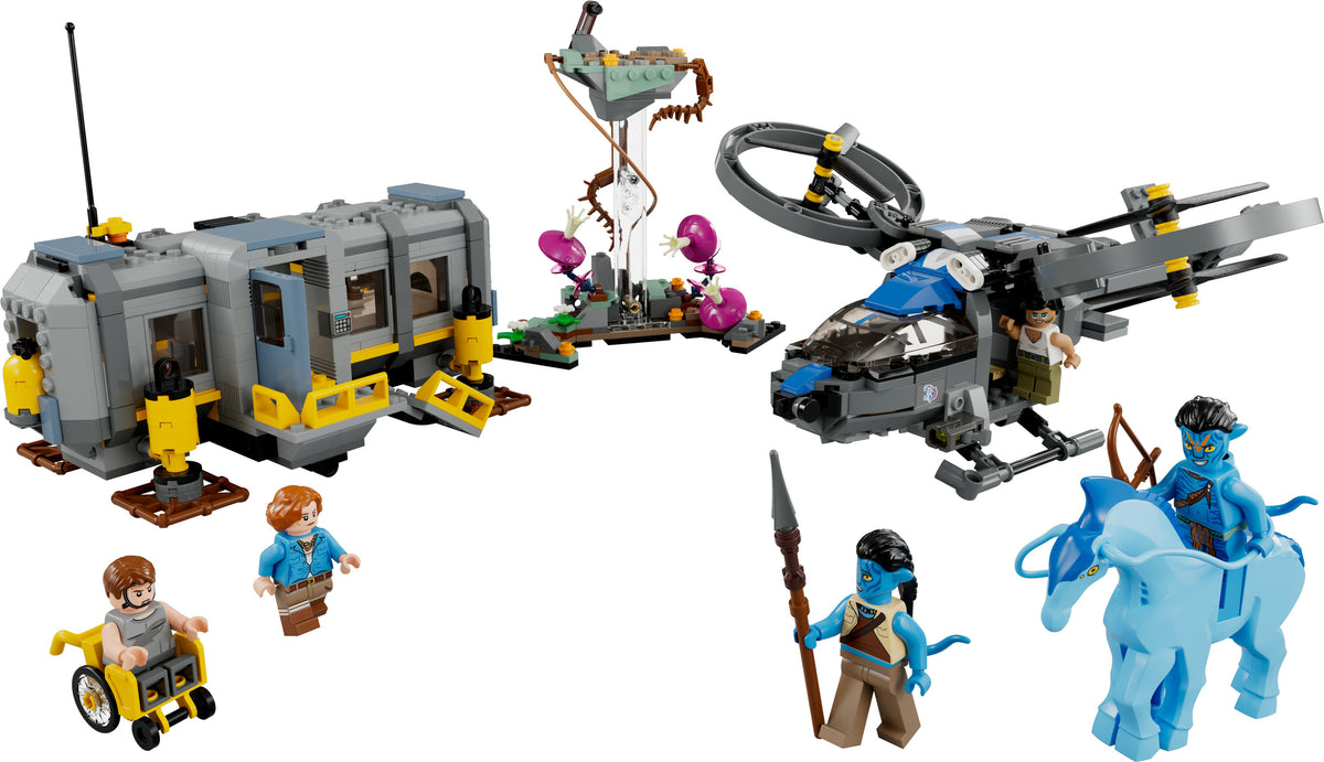 LEGO Avatar 75573 Montagne fluttuanti: Sito 26 e Samson RDA